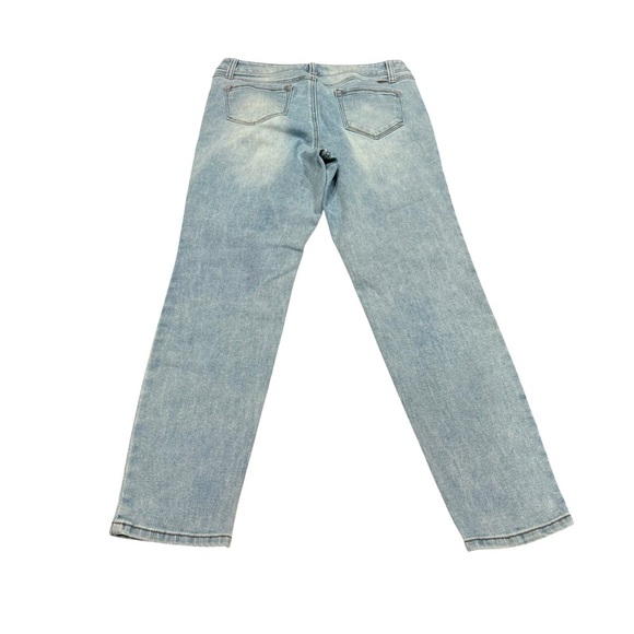 1822 Denim Women's Light Blue Straight Leg Jeans Size 10 - Picture 2 of 3